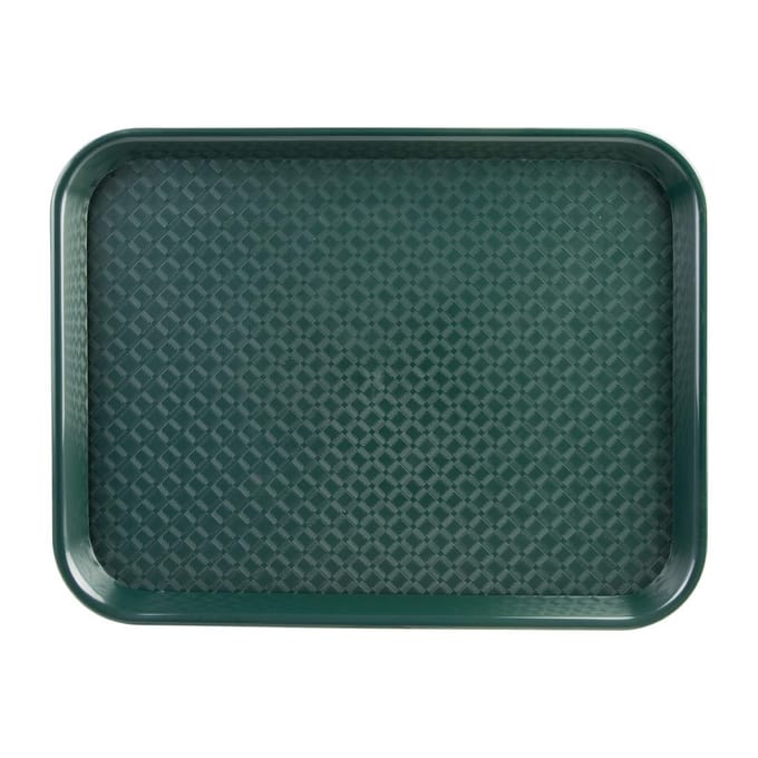 Olympia Kristallon polypropyleen dienblad groen 45 x 35cm