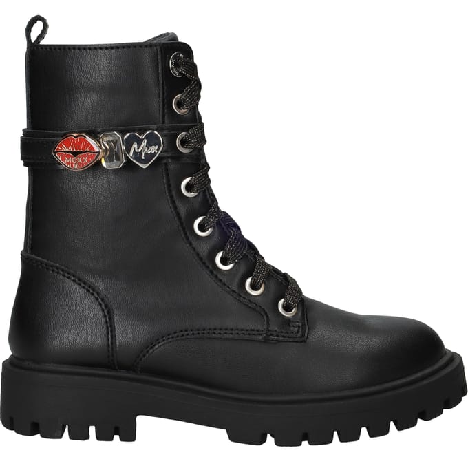 Mexx Veterboots - Meisjes - Zwart - Maat:29