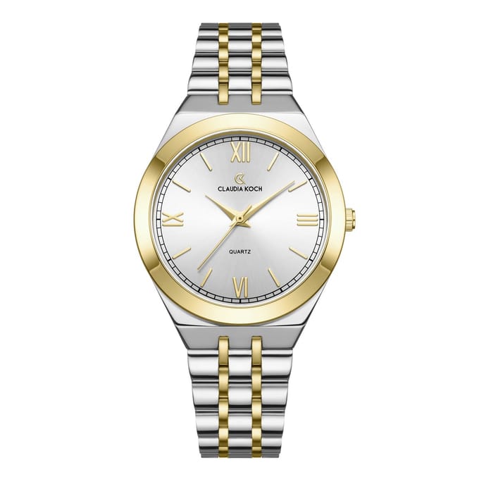 CK Grace – Two-Tone Gold with Silver - ClaudiaKoch Watches CK 1273