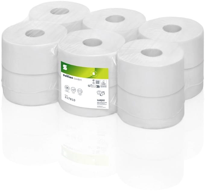 Satino by WEPA - Toiletpapier Satino Comfort Mini 2-laags 180m 12rollen