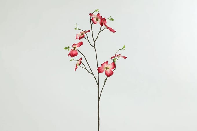 Countryfield Kunstbloem Cornus M roze