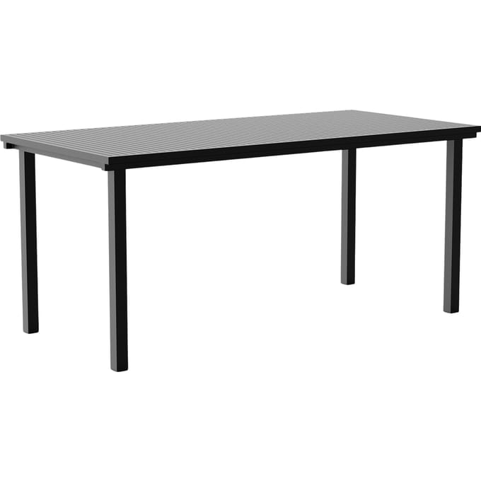NINE 19 Outdoors Eettafel 167 cm - black