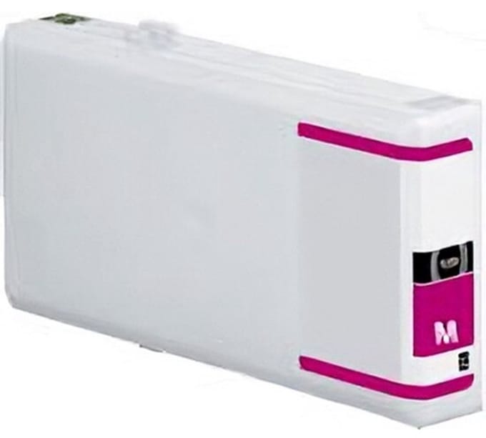 T702 Magenta - Huismerk inktcartridge compatible met Epson Workforce Pro WP 4025 DW / Pro WP 4525 DNF / Pro WP 4535 DWF / Pro WP 4595 DNF / Pro WP-4015 DN / Pro WP-4095 DN / Pro WP-4515 DN / Pro WP-4545 DTWF