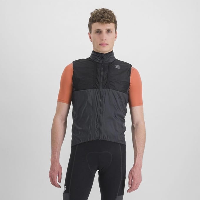 Sportful Windstopper Heren Zwart - GIARA LAYER VEST BLACK - L