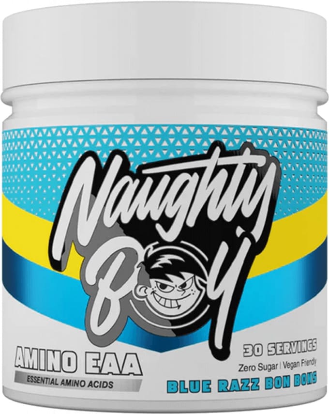 Naughty Boy Amino EAA (345g) Blue Raspberry Bon Bon - Aminozuren - EAA