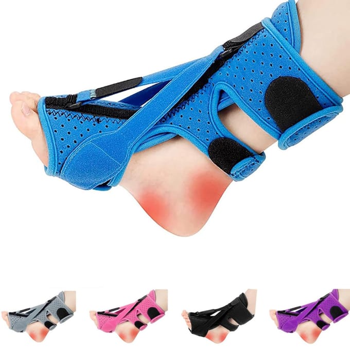 MRKK® Nachtspalk Hielspoor - Zooltjes Brace-Blauw