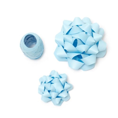 Legami set van strik en lint - blauw