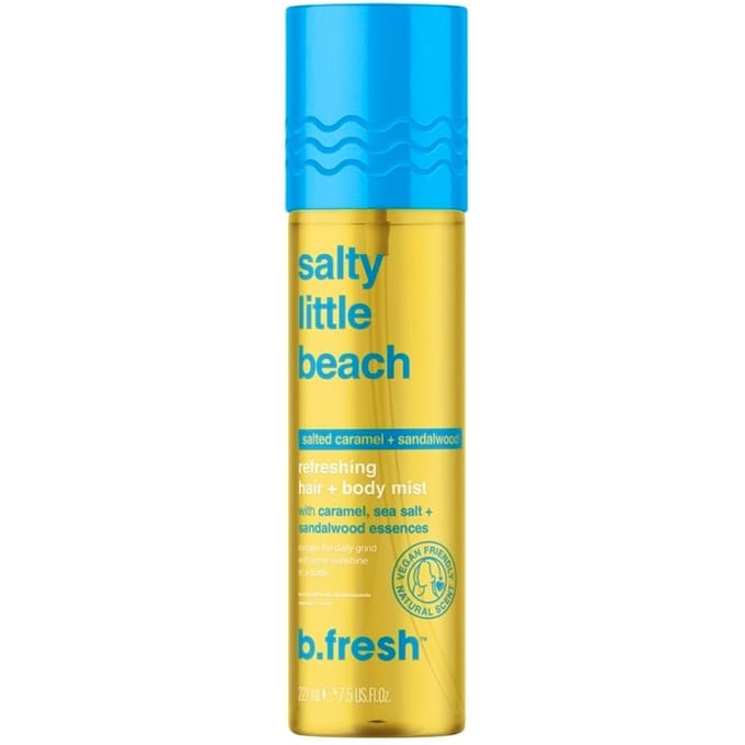 b.fresh - salty little beach - hair + body mist 221ml