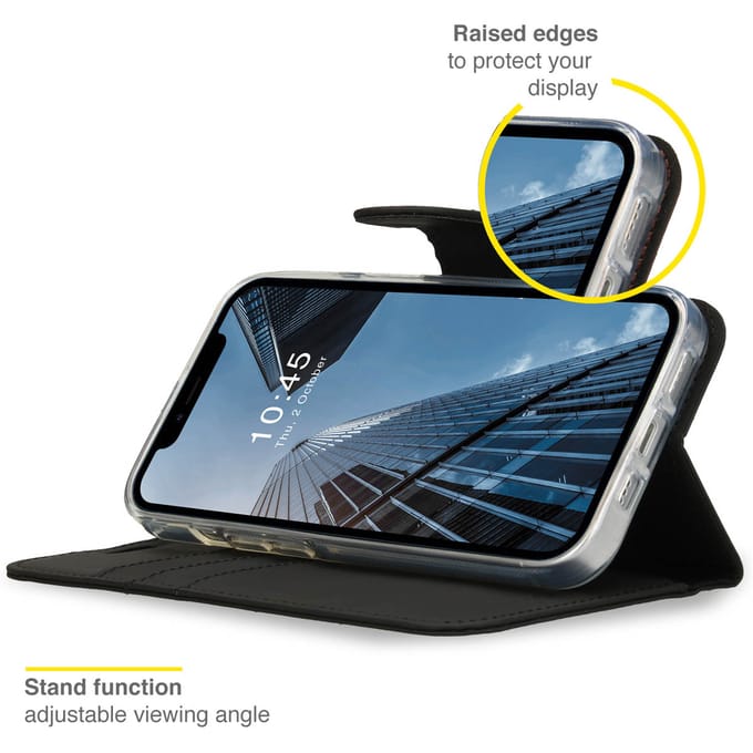 Accezz Hoesje - Geschikt voor Apple iPhone 14 Plus - Wallet Softcase Bookcase - Zwart