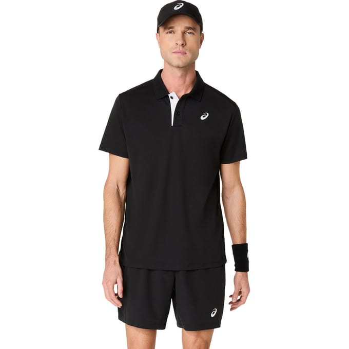 Asics Court Polo Performance Black, M