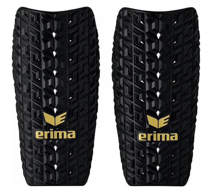 Erima Evo Flex Scheenbeschermer - Zwart | Maat: S