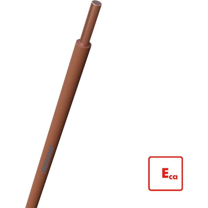 Nexans H07V-U profieldraad voor installatie - 10533332 [100 Meter] - E2Q66