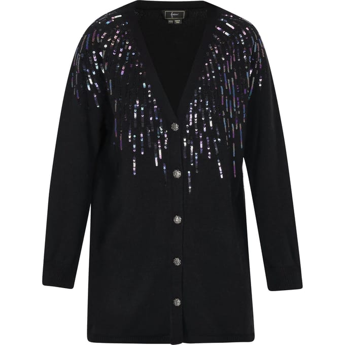 Faina Vest Dames zwart