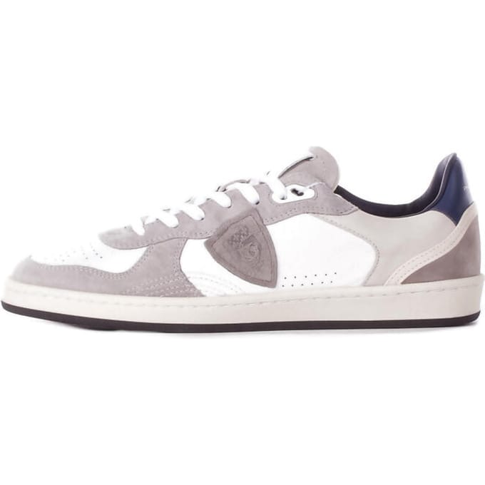 Philippe Model Paris Mannen sneakers pglu vd02 pgal lage man wit blauw