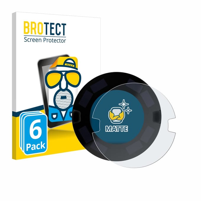 BROTECT - Screenprotector voor OOONO P-DISC NO3 - Folie Beschermfolie matte 6 Stuks