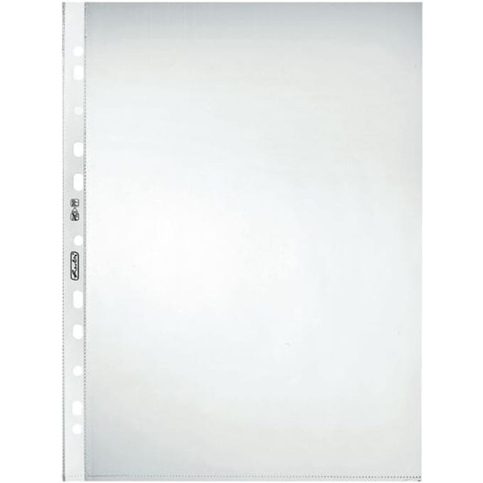 Insteekhoesjes, A4, PP-folie, glad, onuitwisbaar, 100 stuks