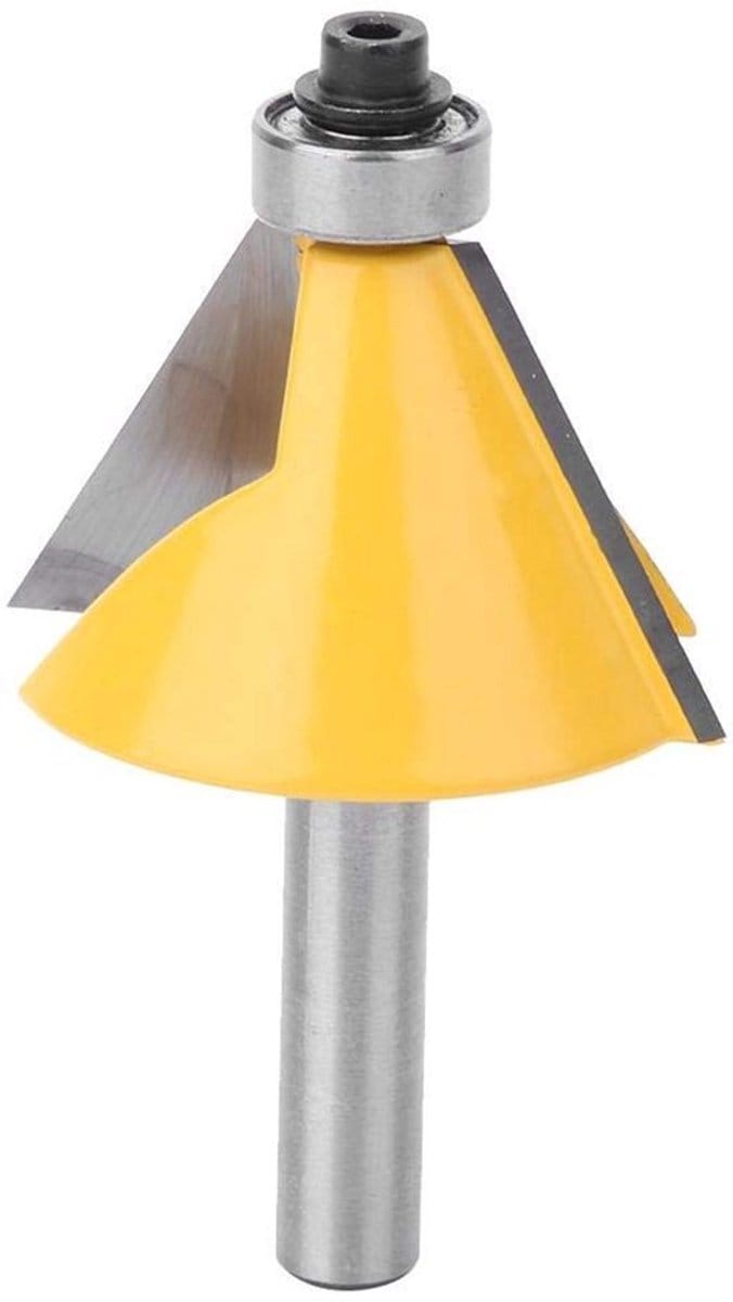 Dailygoody - Vouwfrezen - Houtbewerking - 8 mm schacht - Schuin