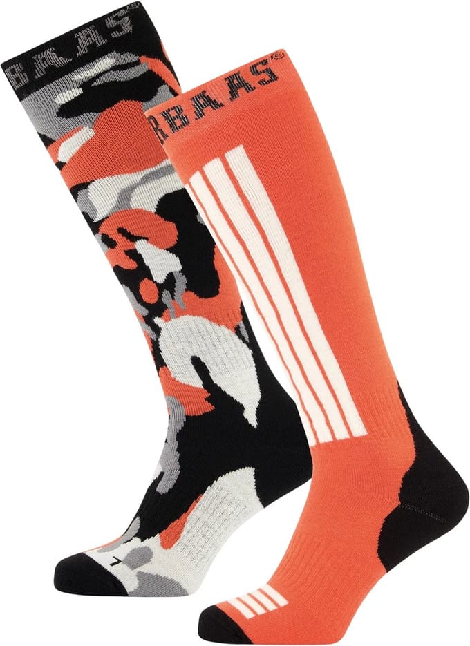 Poederbaas Camo Skisokken (2-pack)