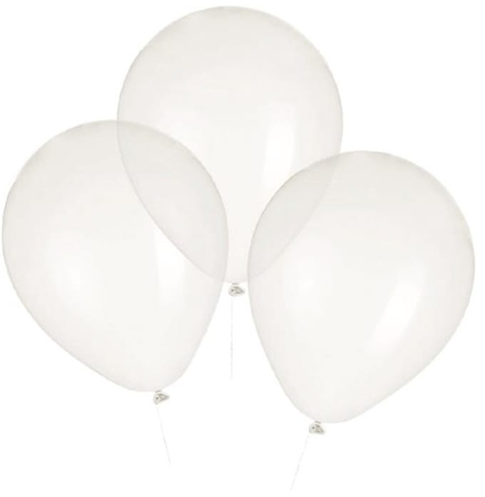 Daily Style – Ballonnen – Transparant – 10 stuks – Feestdecoratie