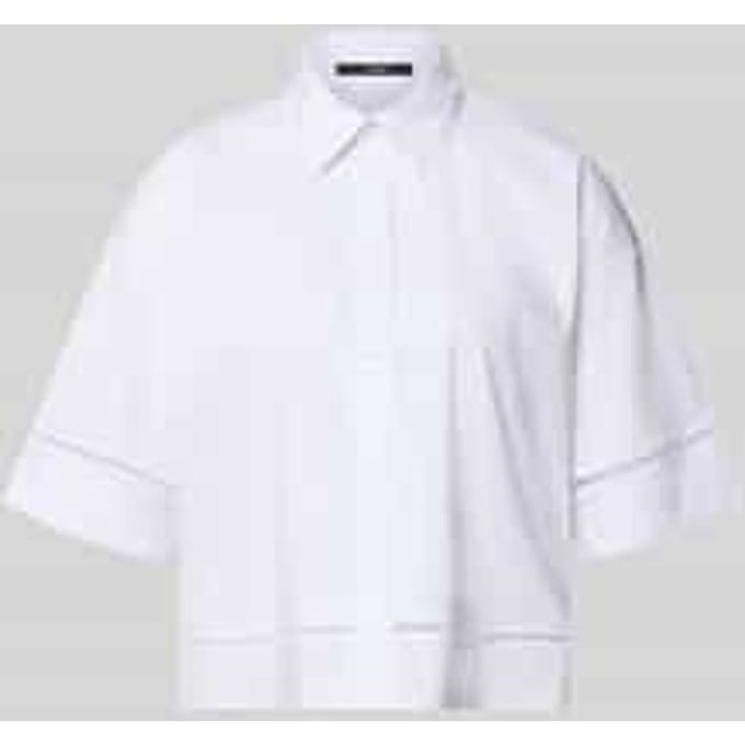 Boxy fit blouse met 1/2-mouwen model 'Zlana'