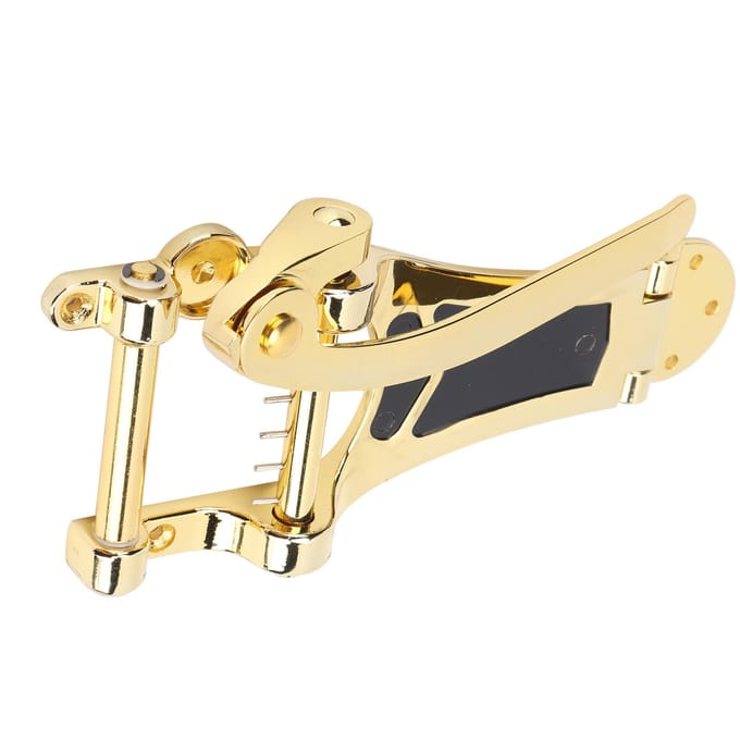 Cordier de Guitare Tremolo Pont de Remplacement avec Manivelle Instrument à Cordes Accessoires Or or