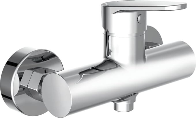 SCHÜTTE FUTURA DVGW Douchekraan - Mengkraan - 150 mm Hartafstand - Chroom