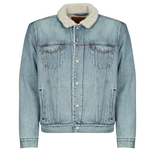 Levi's Type Iii Sherpa Trucker Jacket Taglia: S | Giacche di jeans Outlet | Uomo