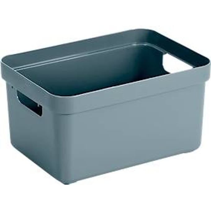 Sunware Sigma Home opbergbox 13L - 35x24.6x18.3 cm - Blauw