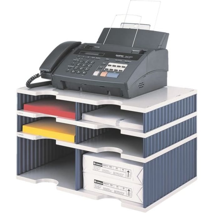 Styro Duo Combi - Archiefkast - Grijs/Blauw