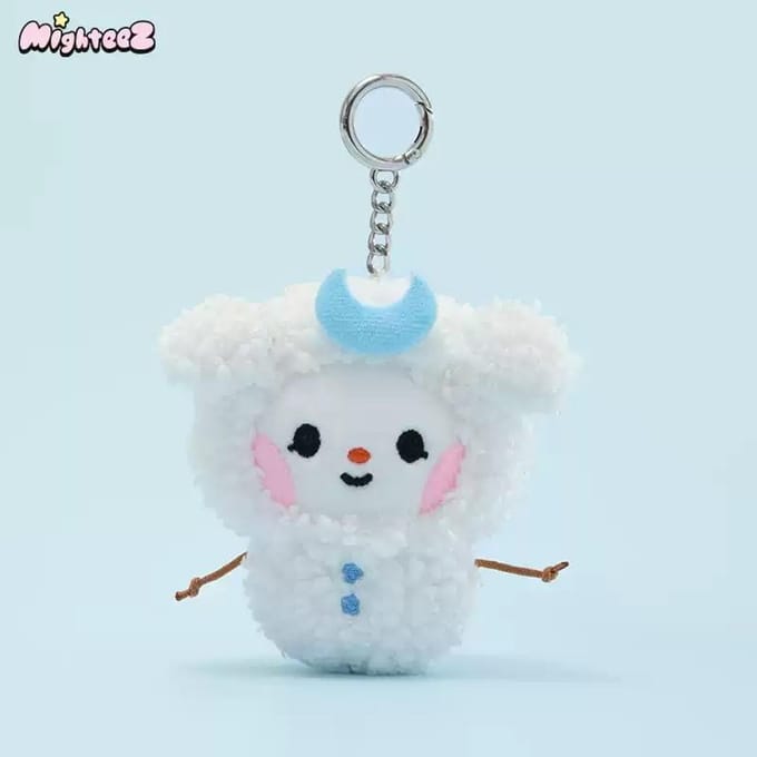 ATEEZ - [MIGHTEEZ FRUIT FAIRY] Pluche Sleutelhanger JONGHO white