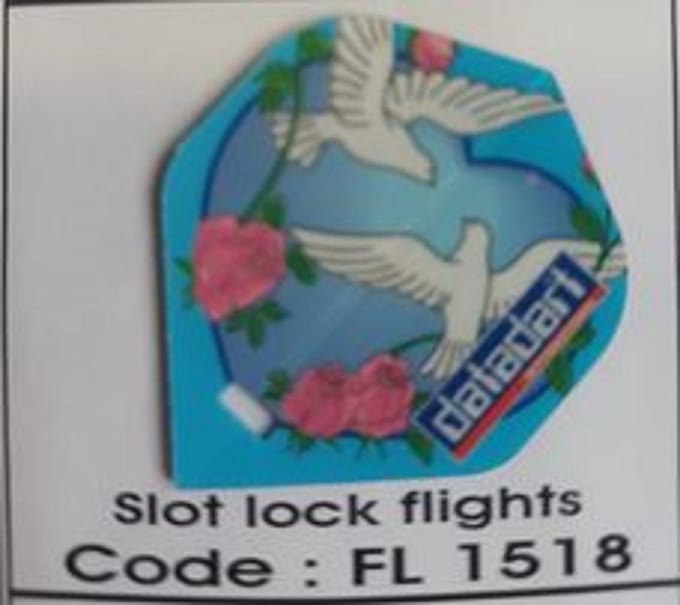 Dart Flights - 10 sets (30 stuks) - 75 micron - Slot Lock Flights