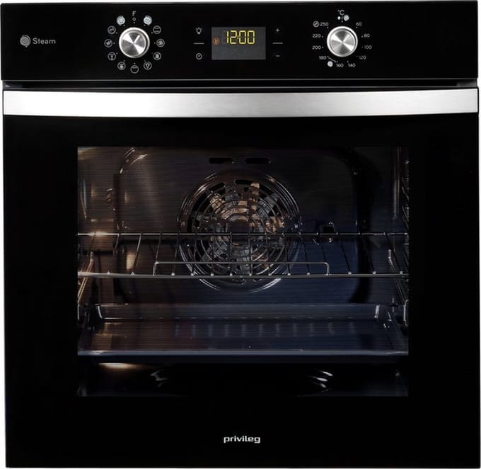 Privileg | PBWK3 JH8S BLG | inbouw oven | Zwart | Steam