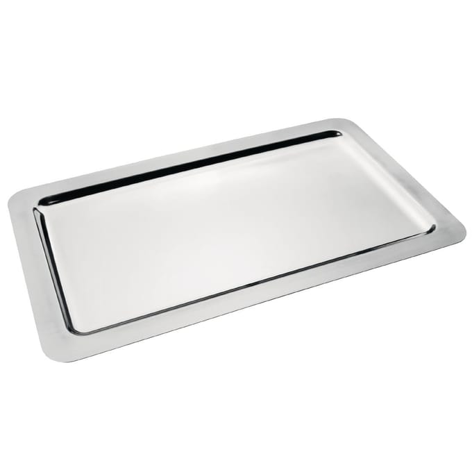 Olympia rechthoekige RVS serveerschaal GN 1/1