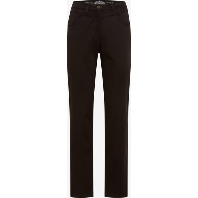 Raphaela by Brax Dames Jeans  Style CAREN NEW DARK CHOCOLATE, donkerbruin, maat 36K