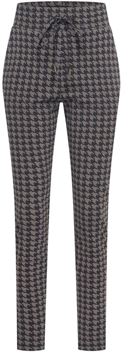 MI PIACE - Travel Broek Print Houndstooth 202016 Falcon - Maat : 3XL