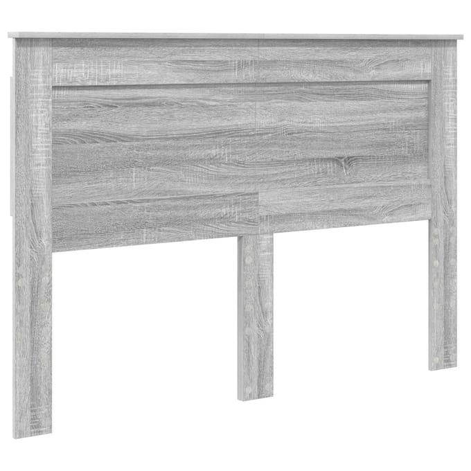 vidaXL Hoofdbord Grijs Sonoma Bewerkt hout