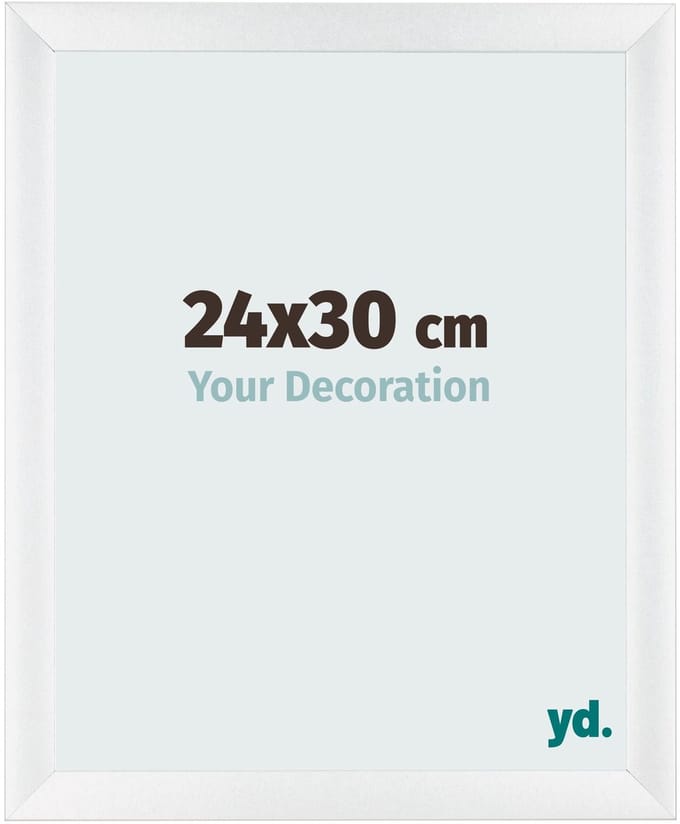Your Decoration - Fotolijst 24x30 cm - MDF - Wit Hoogglans - Pisa