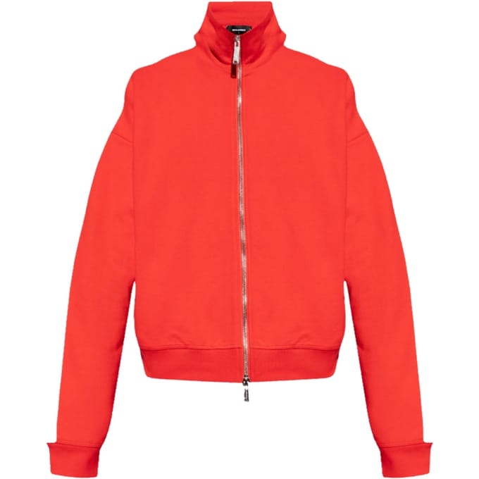 Dsquared2 Logo Tape Rode Trainingsjas