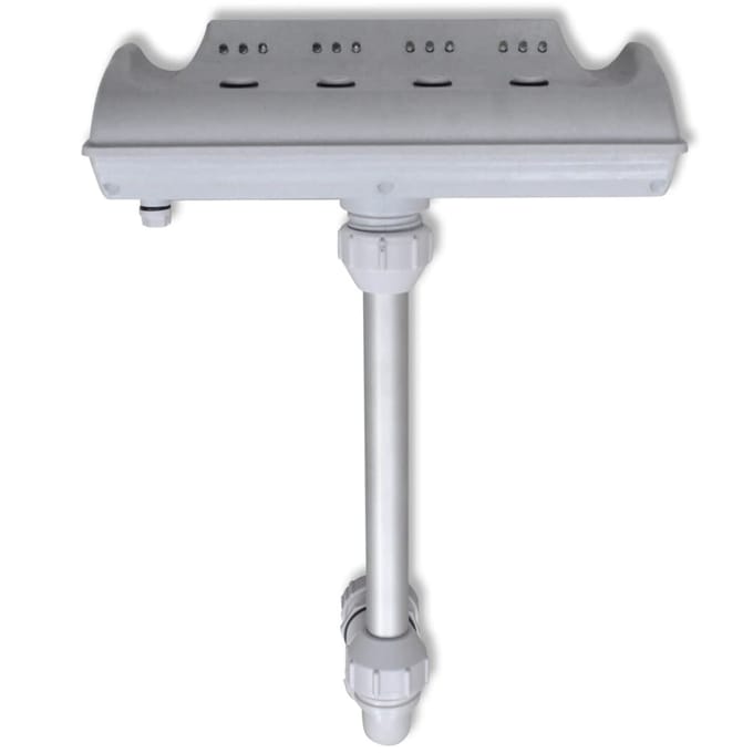 vidaXL - Zwembad - waterval - fontein - met - LED