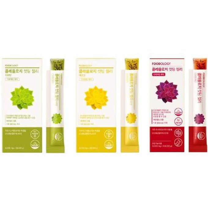 FOODOLOGY Coleology Snijgelei 10P+2P Lemon