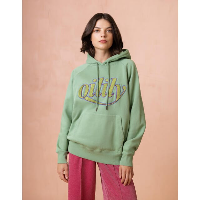 Oilily Highland Hoody- maatS Shale Groen