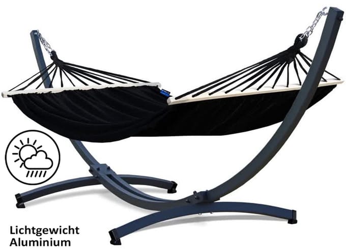 'Motyl'Eenpersoons Hangmatset / Hangmat met standaard - 120kg draadvermogen