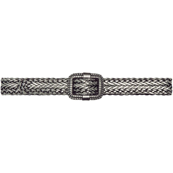 BA&SH Ceinture Brune Silver Taglia: 75 | Cinture Outlet | Donna | Grigio