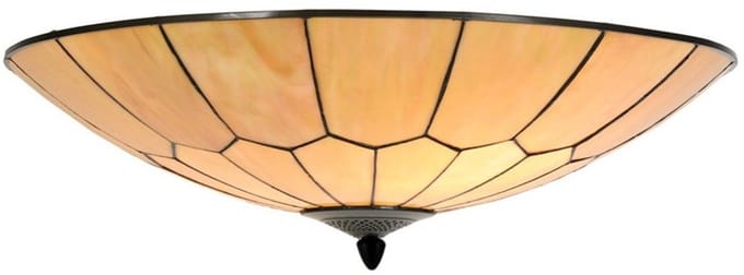 Tiffany Plafonnière Amber Sky - Art Deco Trade