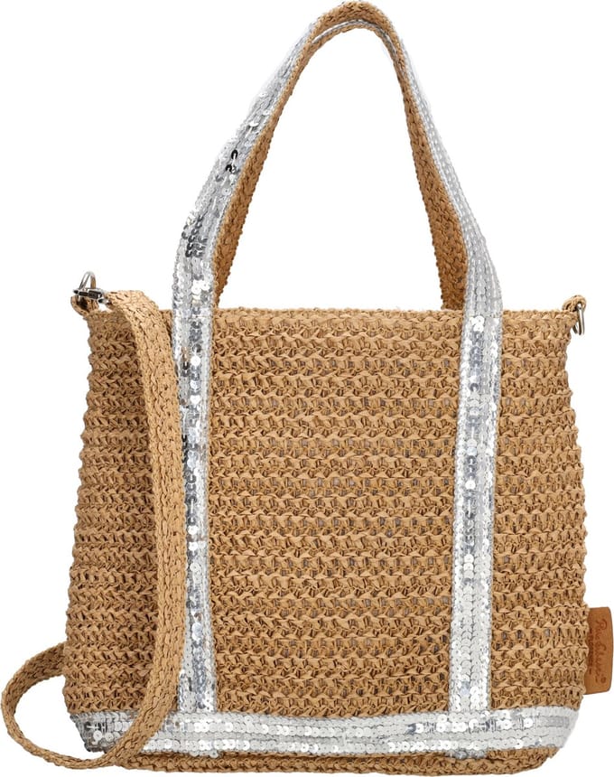 PE Florence Natural Life Handtas - Donker Natuur / Zilver