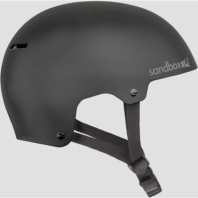 Sandbox Icon Brain Bucket Helm zwart