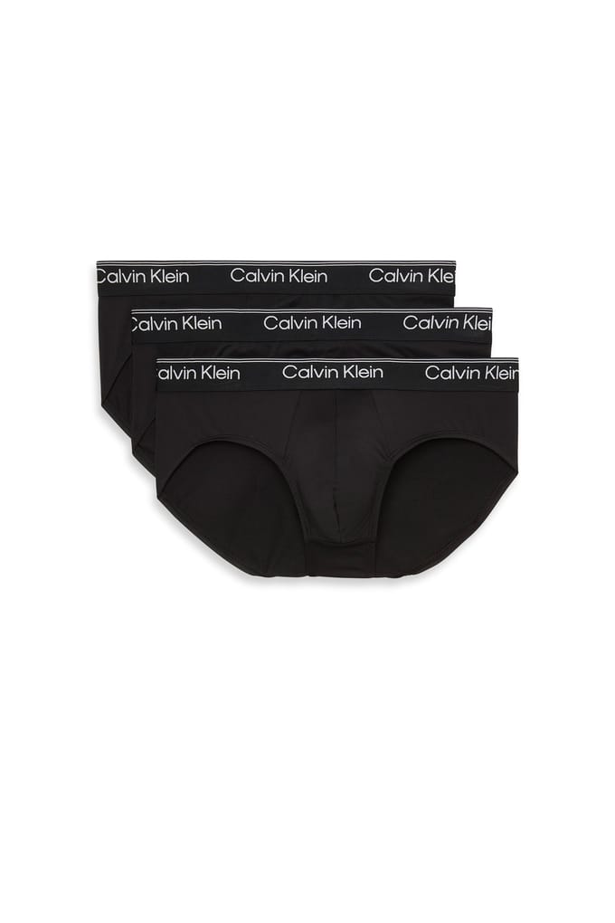 Calvin Klein Hip Brief 3-pack 3 Black Größe: M | Unterhosen Outlet | Herren | Schwarz