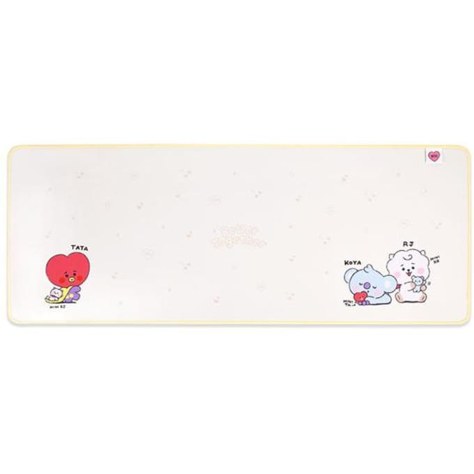 BT21 Lange Muismat TATA, KOYA, RJ white