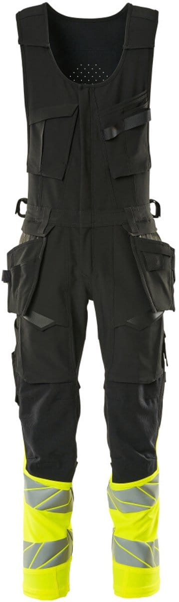 Mascot Accelerate Safe Bodybroek 19169-711 - Zwart/hi-vis geel - C44 - 82