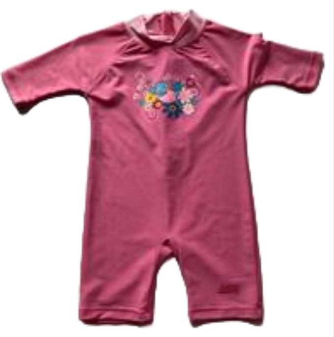 Zoggs - zwempak - zwemtshirt - 4 jaar - licht roze